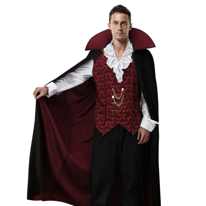 Medieval Vampire Cosplay Costumes Tops Party Events Takerlama