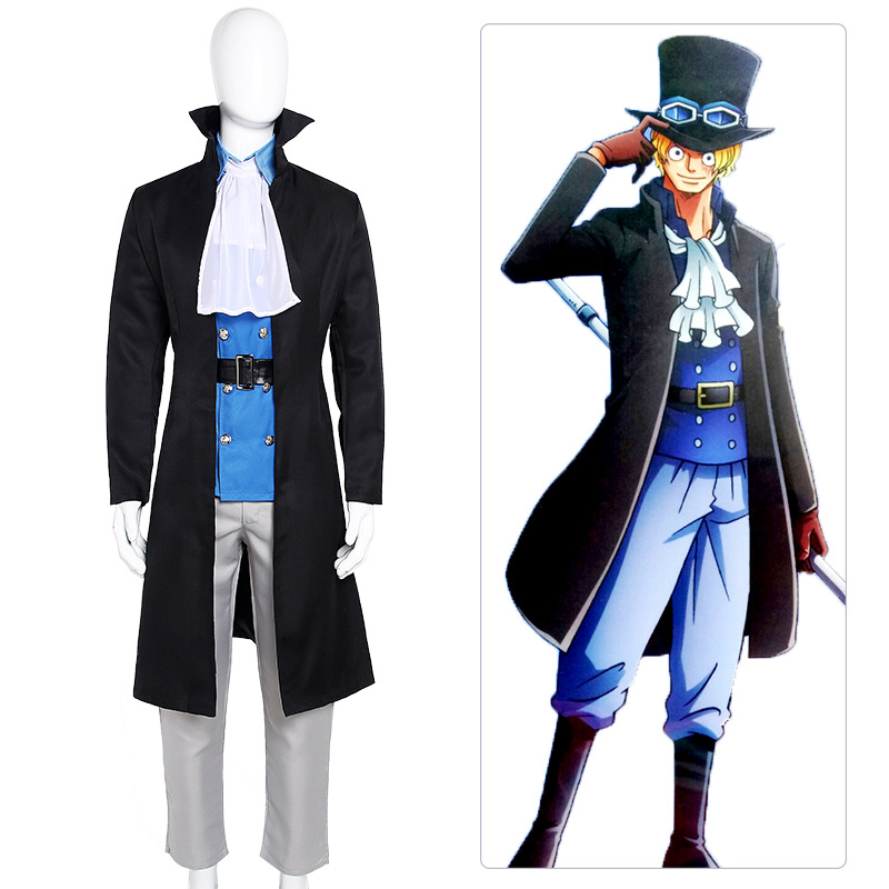 One Piece Sabo Cosplay Costume Anime Party Carnival SuitTakerlama