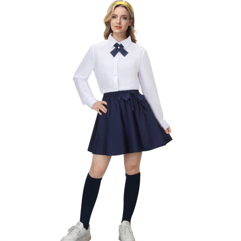 Gossip Girl Blair Waldorf Cosplay Costume Women's School Uniform Takerlama