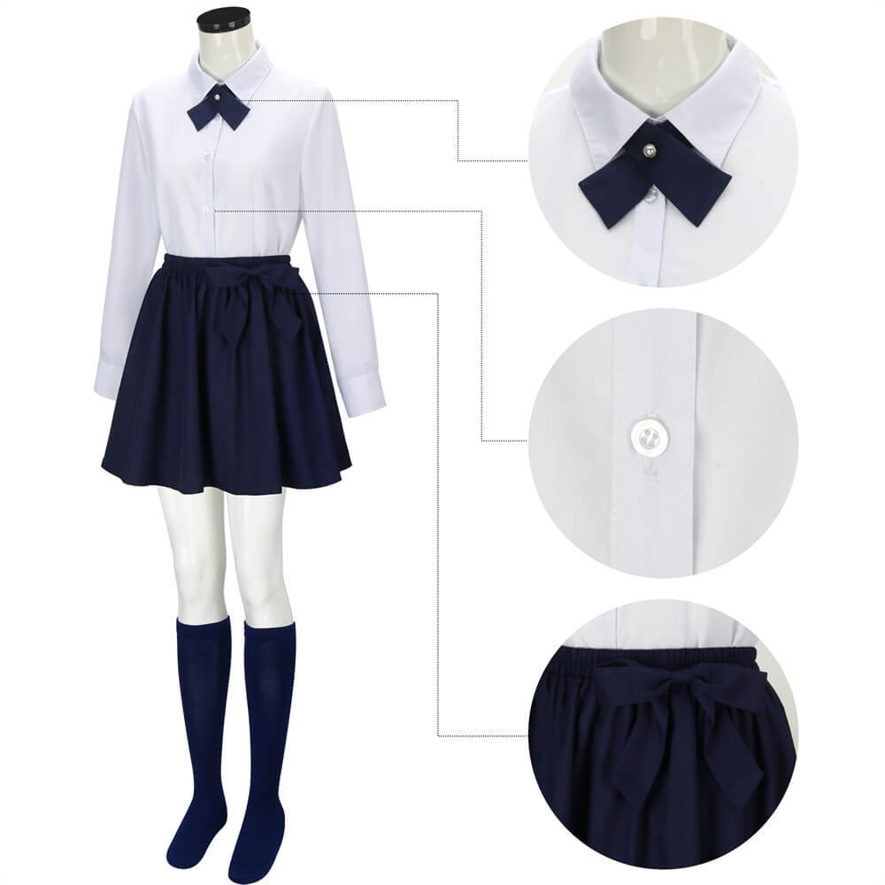 Gossip Girl Blair Waldorf Cosplay Costume Women's School Uniform Takerlama