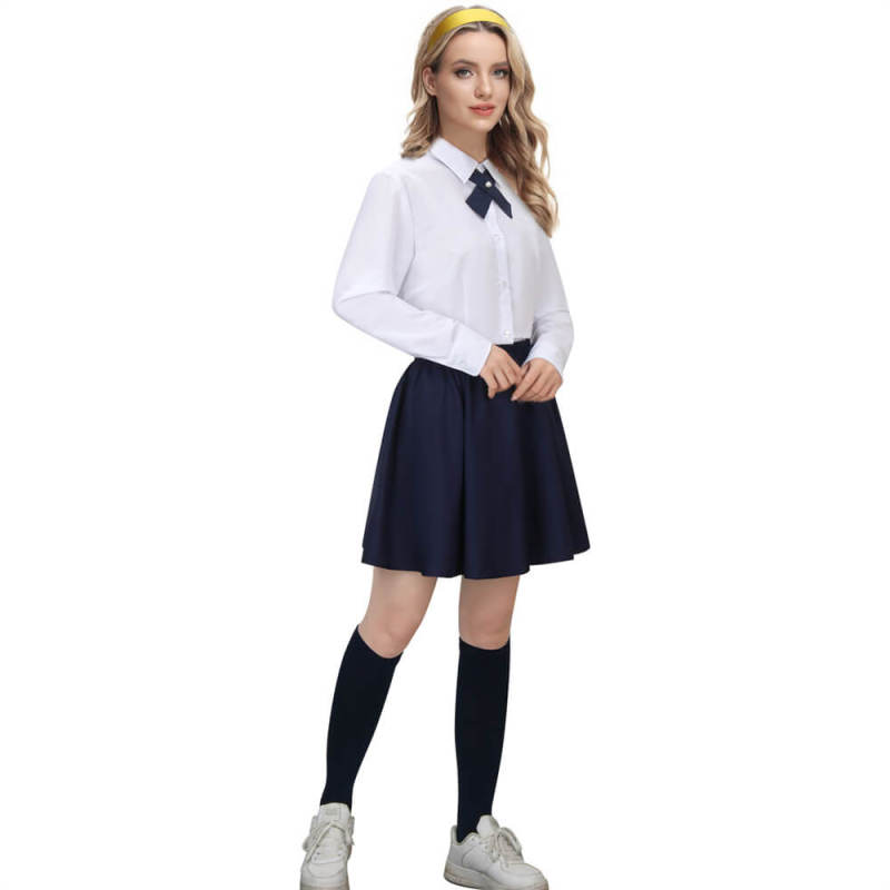 Gossip Girl Blair Waldorf Cosplay Costume Women's School Uniform Takerlama