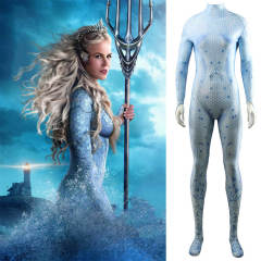 Aquaman and the Lost Kingdom Atlanna Cosplay Costume Jumpsuit Adults Kids Takerlama