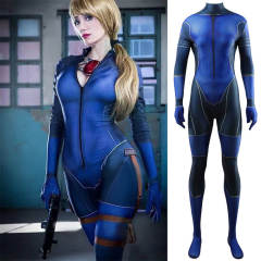 Jill Valentine Bodysuit Costume Resident Evil Zentai Suit Takerlama