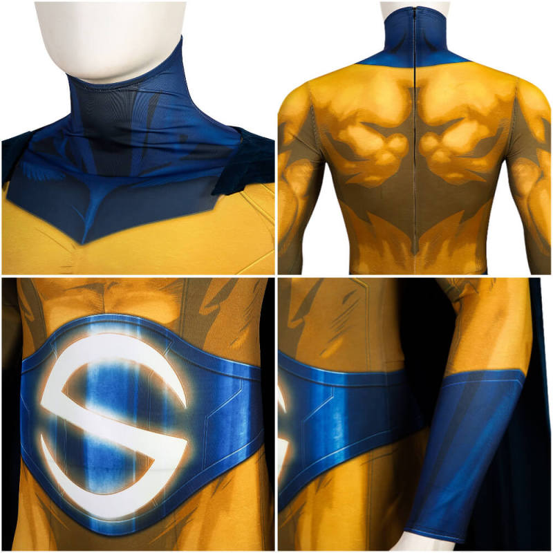 Marvel Sentry Cosplay Costume 3D Printed Jumpsuit With Cloak Takerlama