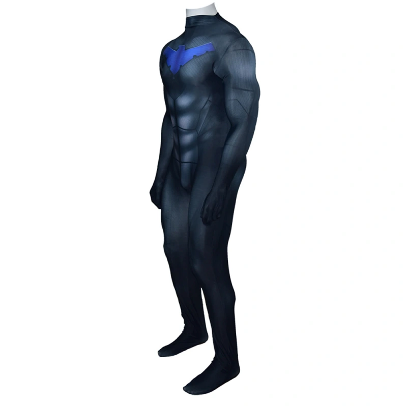 Nightwing Jumpsuit Robin Bodysuit Cosplay Costume - Adult/Kids, Halloween, 2 Styles