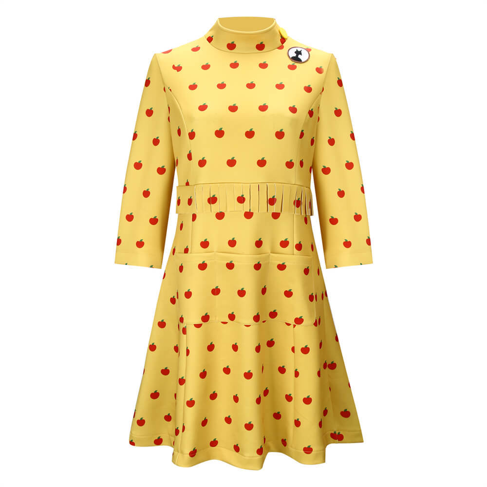 Mrs. Fox Dress Fantastic Mr. Fox Movie  Cosplay Costume Takerlama