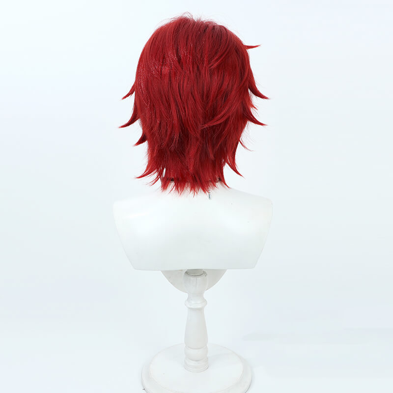 LOL League of Legends Heartsteel Sett Cosplay Wig Red Hair Takerlama