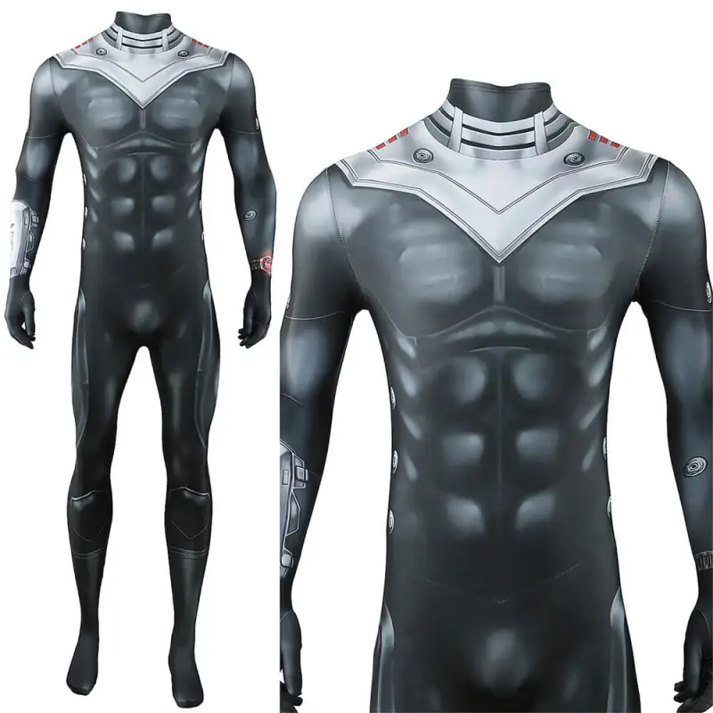 Aquaman and the Lost Kingdom Black Manta Jumpsuit Cosplay Costume Adults Kids Takerlama