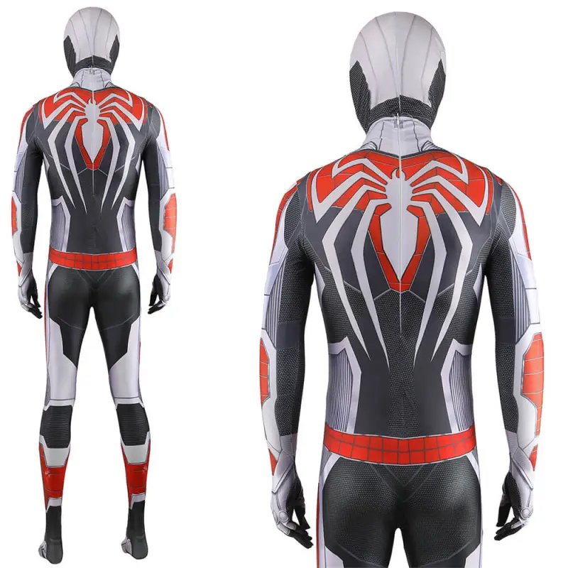 Spider-Man PS5 Remastered Armored Advanced Suit Cosplay Costume Adults ...