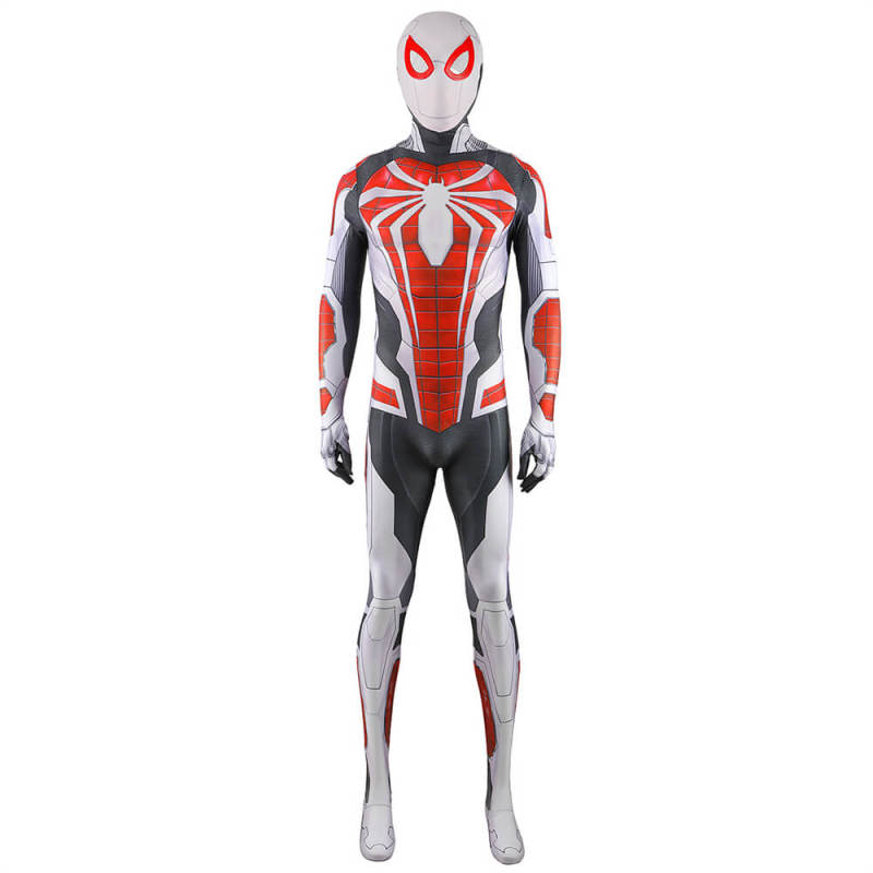 Spider-Man PS5 Remastered Armored Advanced Suit Cosplay Costume Adults Kids Takerlama