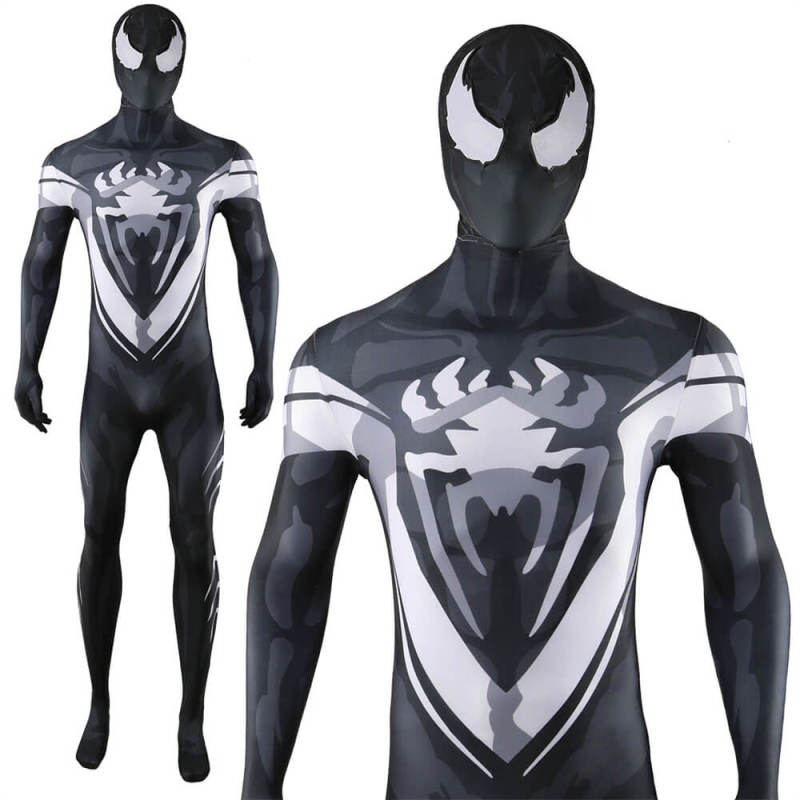 Venom Spider-Man Bodysuit Black Symbiote Costume Adults Kids Takerlama