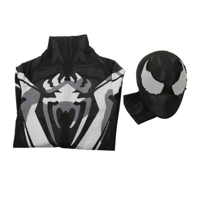 Venom Spider-Man Bodysuit Black Symbiote Costume Adults Kids Takerlama