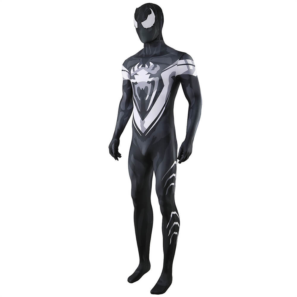 Venom Spider-Man Bodysuit Black Symbiote Costume Adults Kids Takerlama