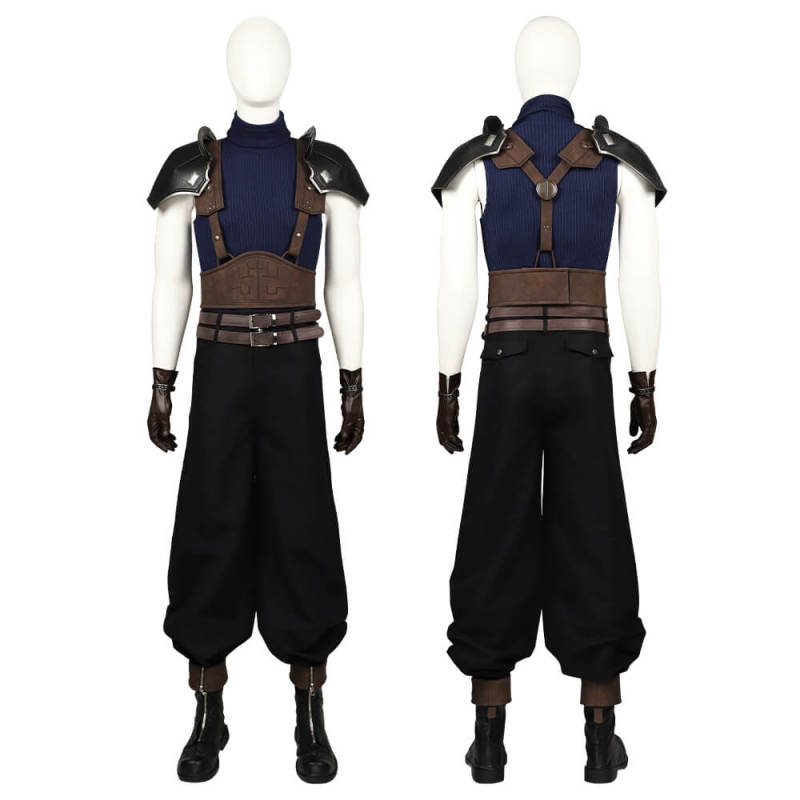 Final Fantasy VII Remake Zack Fair Cosplay Costume Boots Game Takerlama