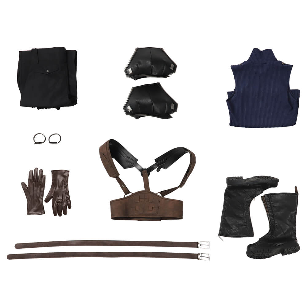 Final Fantasy VII Remake Zack Fair Cosplay Costume Boots Game