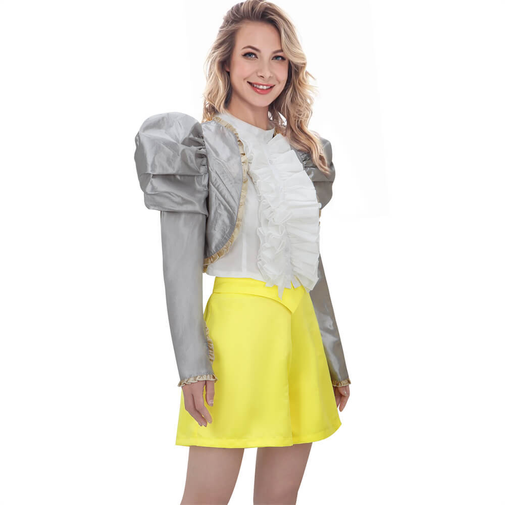 Poor Things Bella Baxter Cosplay Costume Emma Stone Outfit Movie Takerlama