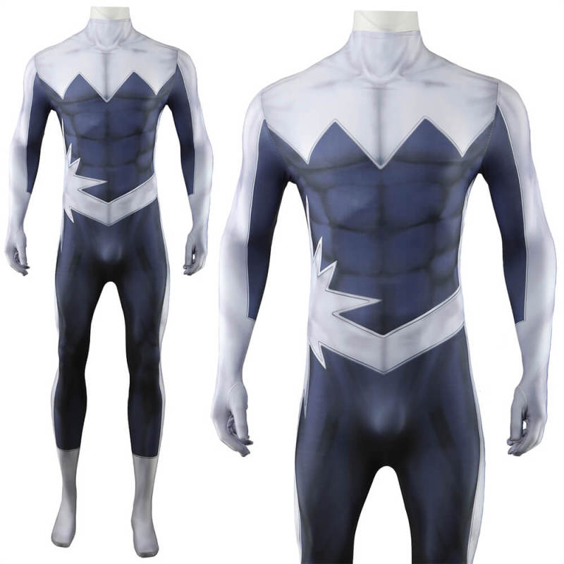 Marvel Northstar Cosplay Costume Superhero X-Men Bodysuit Adults Kids Takerlama