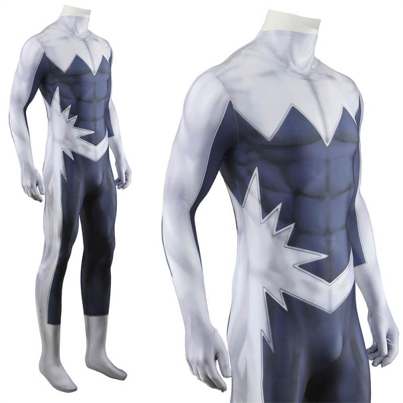 Marvel Northstar Cosplay Costume Superhero X-Men Bodysuit Adults Kids Takerlama