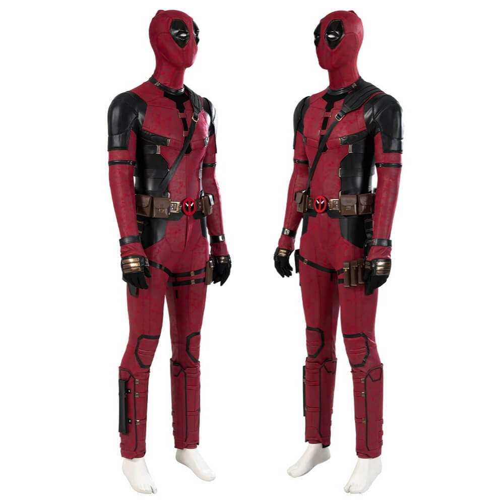 Deadpool 3 Wade Wilson Cosplay Costume Mask (No Knives Gun) In stock Takerlama