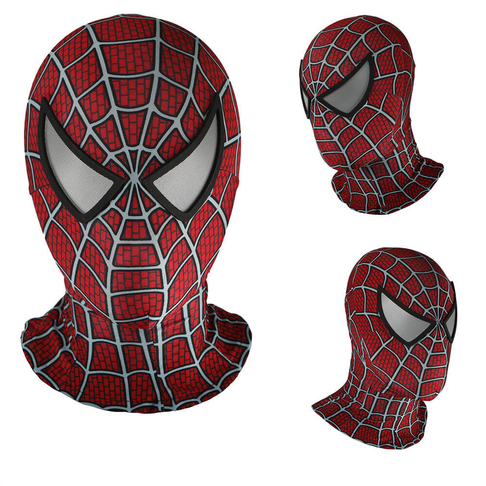 Spider-Man 2 Tobey Maguire Cosplay Costume Peter Parker Bodysuit Mask Adults Kids Takerlama