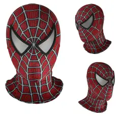 Spider-Man 2 Tobey Maguire Cosplay Mask Peter Parker Props Takerlama