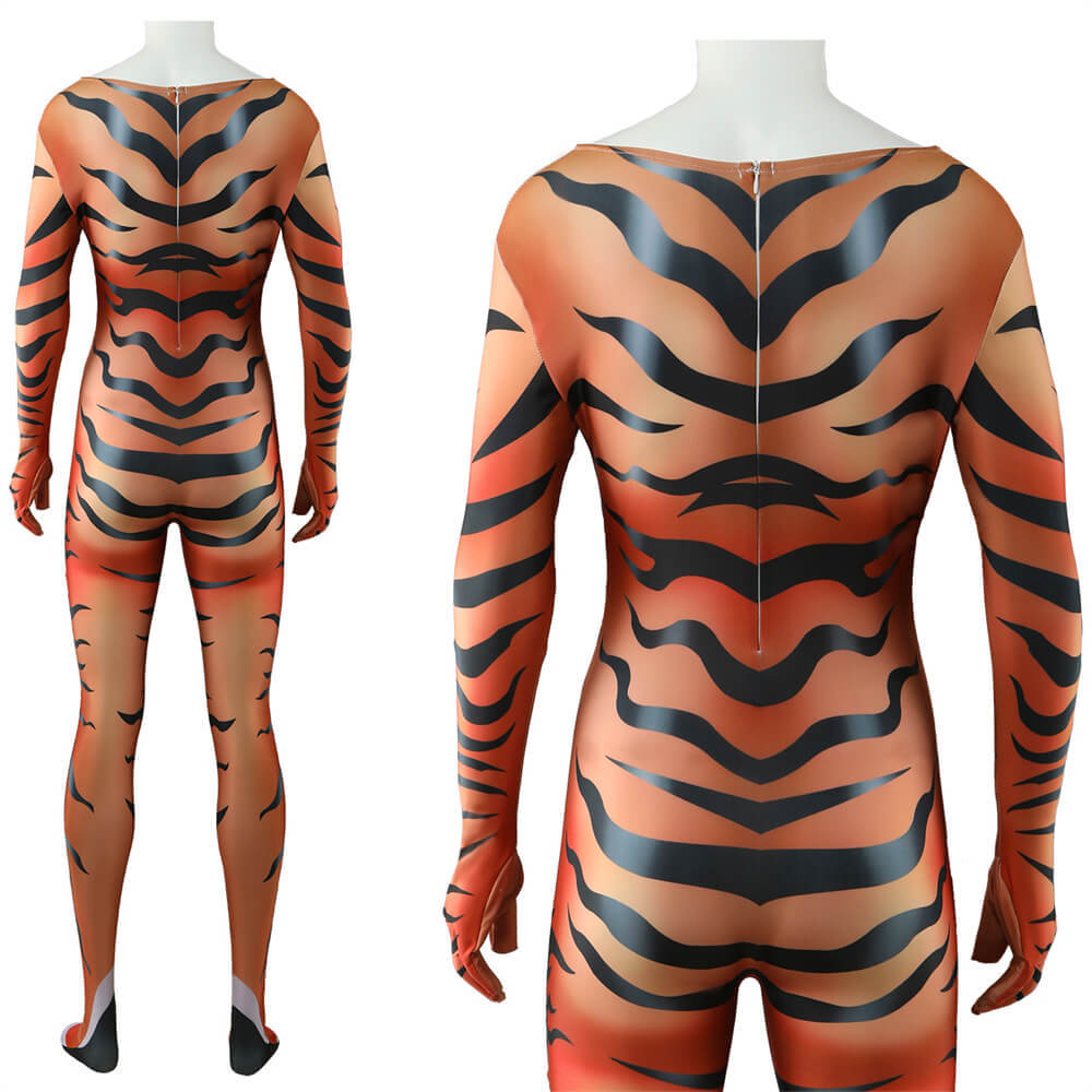 Takerlama Red Black Cat Jumpsuit  MJTiger Cosplay Costume Marvel Comic