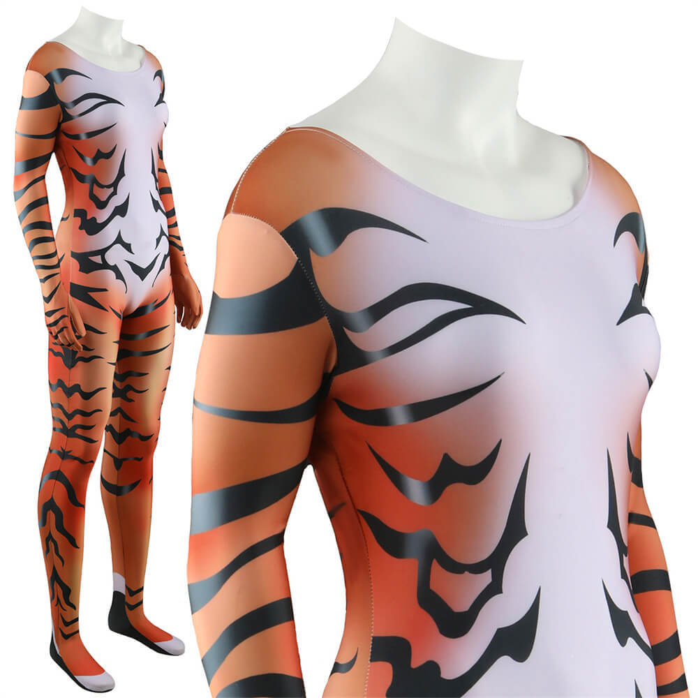 Takerlama Red Black Cat Jumpsuit  MJTiger Cosplay Costume Marvel Comic