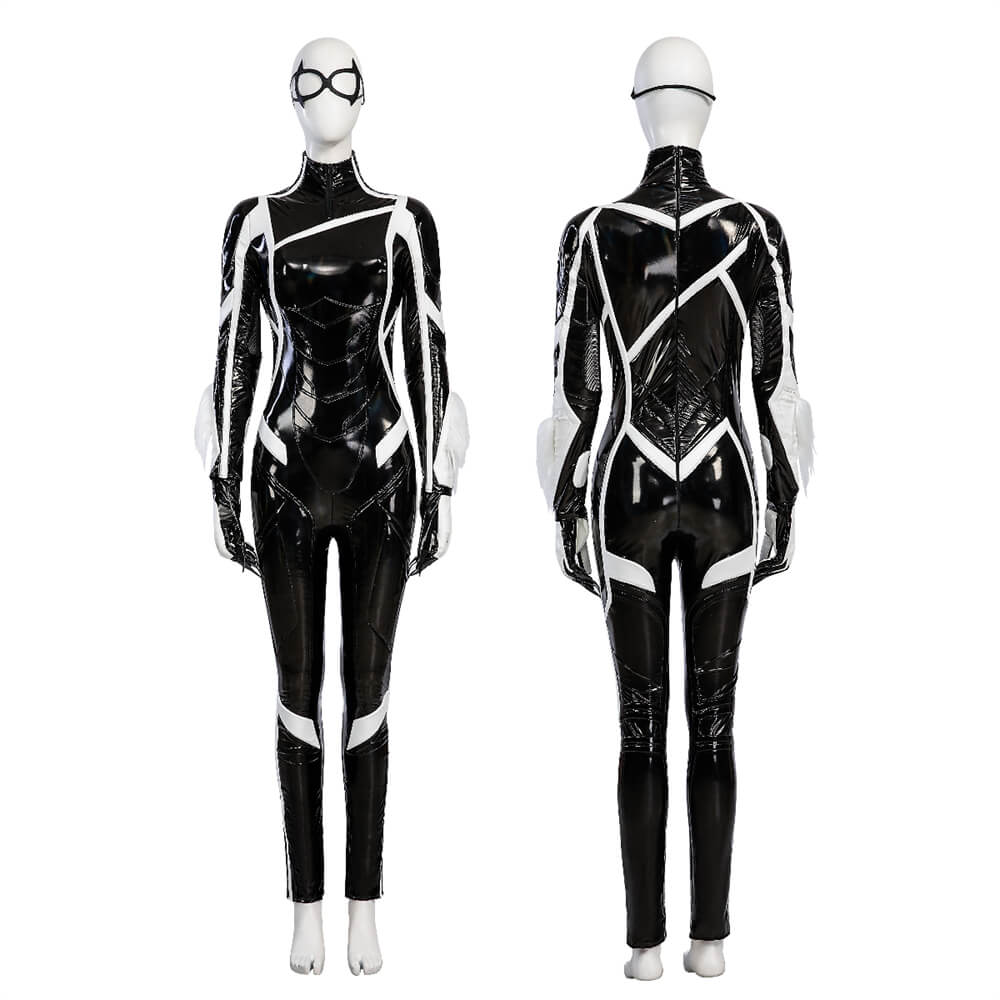 Takerlama Deluxe Marvel's Spider-Man 2 PS5 Black Cat Suit Cosplay
