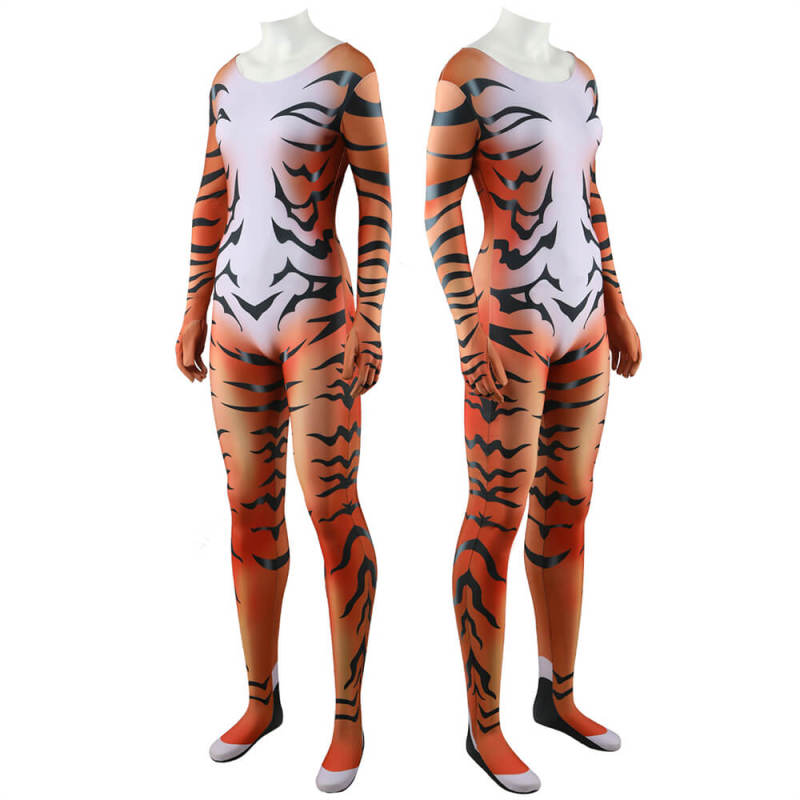 Takerlama Red Black Cat Jumpsuit  MJTiger Cosplay Costume Marvel Comic