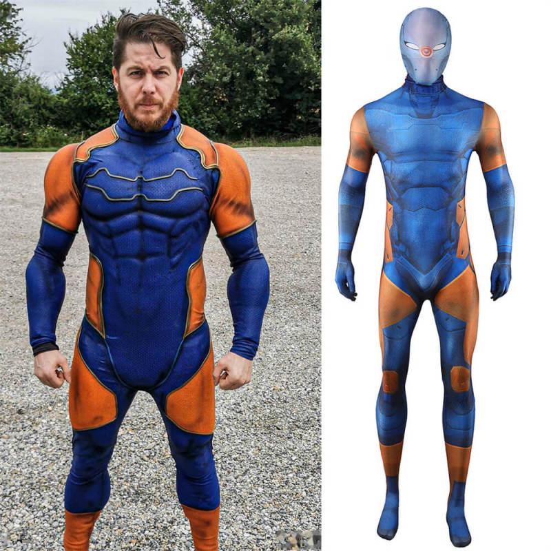 Takerlama Metal Gear Solid Cyborg Ninja Gray Fox Cosplay Costume Bodysuit Adults Kids