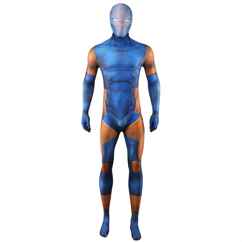 Takerlama Metal Gear Solid Cyborg Ninja Gray Fox Cosplay Costume Bodysuit Adults Kids