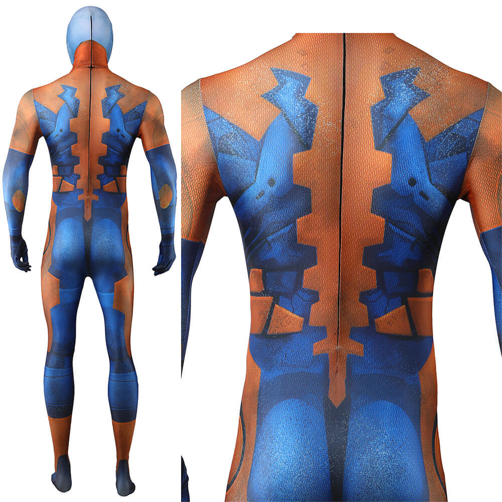 Takerlama Metal Gear Solid Cyborg Ninja Gray Fox Cosplay Costume Bodysuit Adults Kids