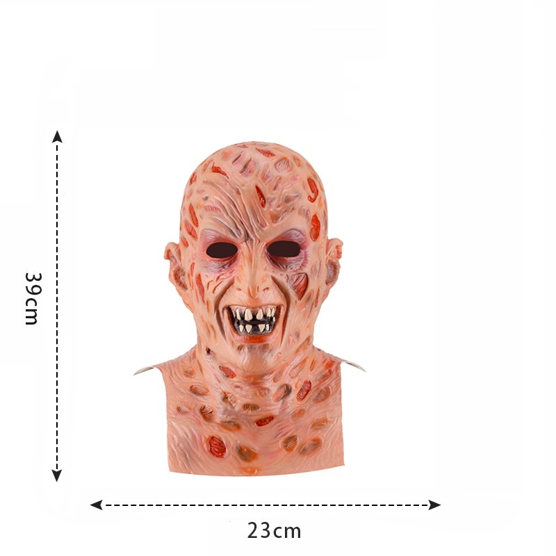 Freddy Krueger Cosplay Mask A Nightmare on Elm Street Adult Takerlama