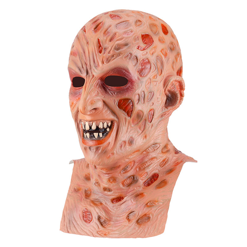 Freddy Krueger Cosplay Mask Glove Hat A Nightmare on Elm Street Adult Takerlama