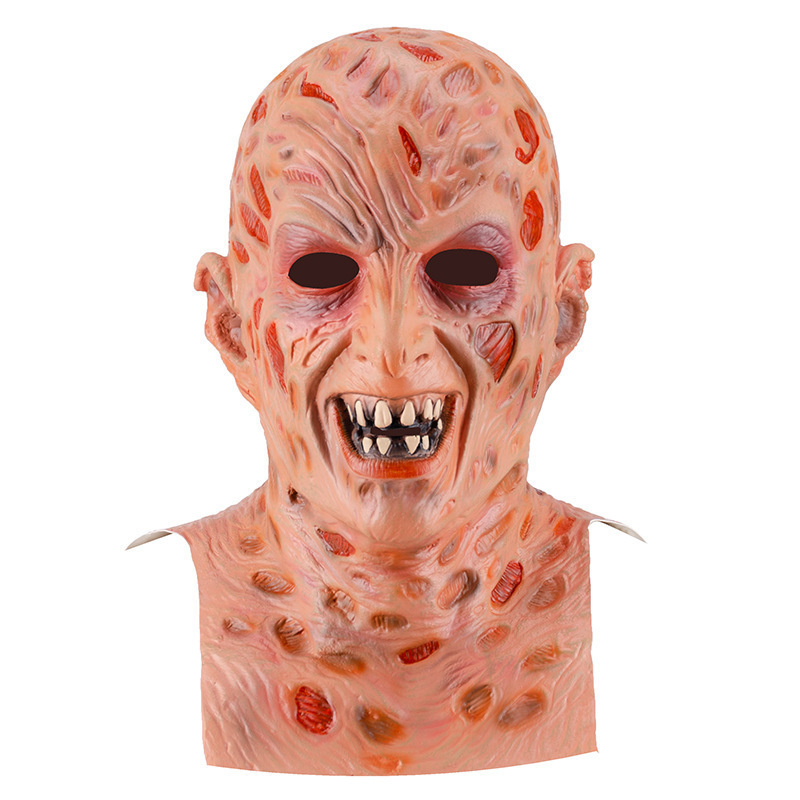 Freddy Krueger Cosplay Mask A Nightmare on Elm Street Adult Takerlama