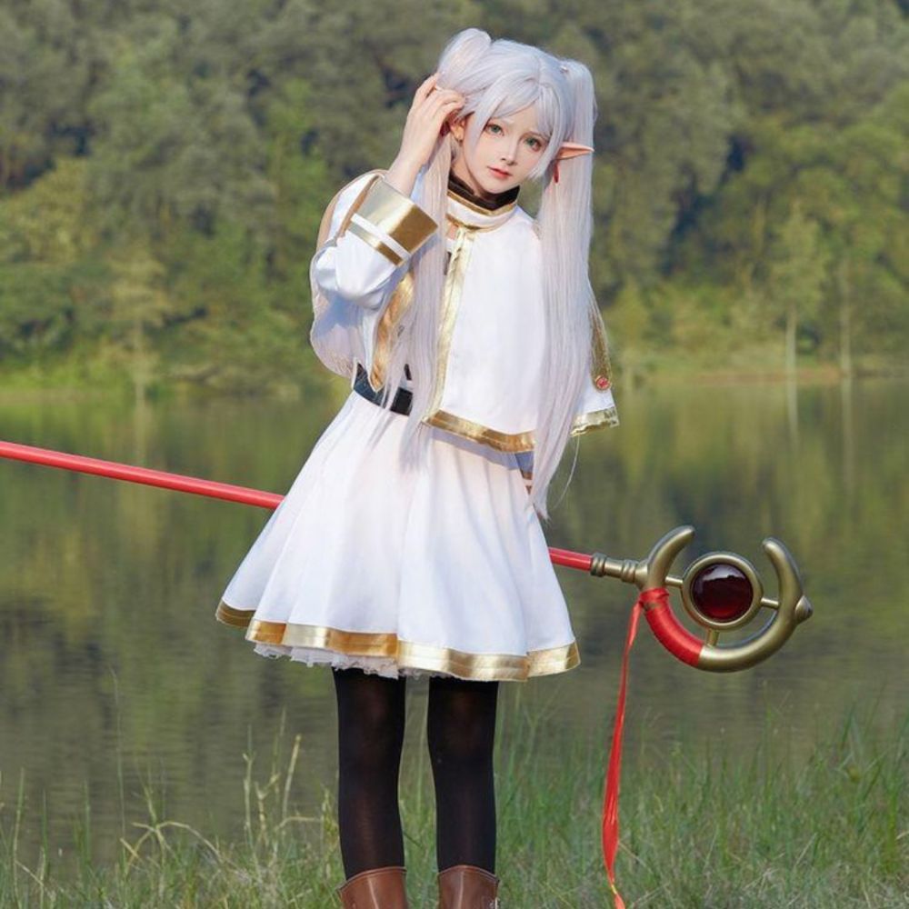 Frieren Beyond Journey`s End Frieren Cosplay Costume  Sousou no Frieren  Takerlama