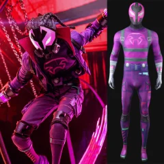 Takerlama Prowler Miles G Morales Cosplay Costume Superhero Jumpsuit  Adults Kids