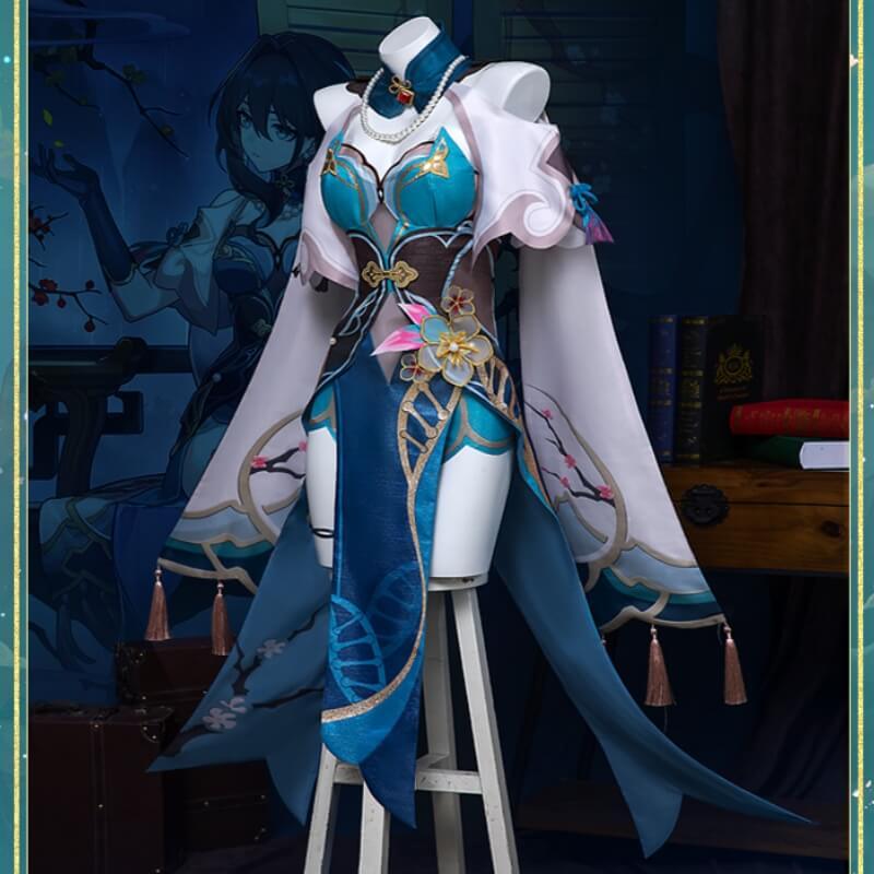 Takerlama Honkai: Star Rail Ruan Mei Cosplay Costume Deluxe