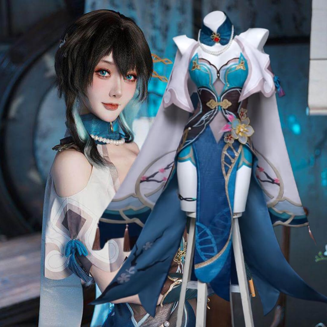 Takerlama Honkai Star Rail Ruan Mei Cosplay Costume Deluxe