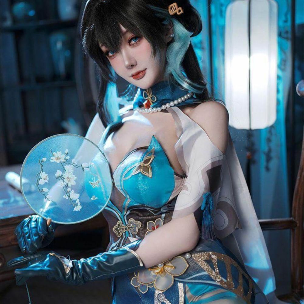 Takerlama Honkai: Star Rail Ruan Mei Cosplay Costume Deluxe