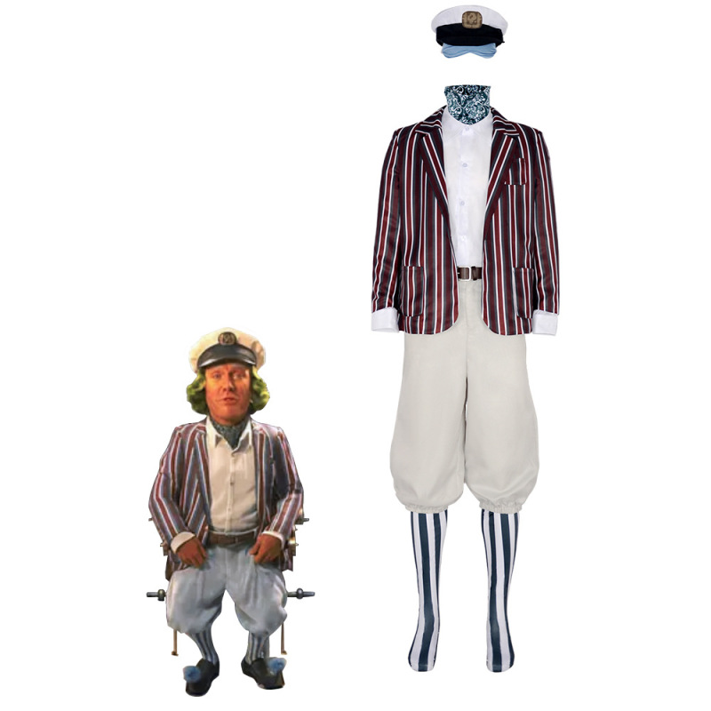 Takerlama Wonka 2023 Oompa Loompa Cosplay Costume