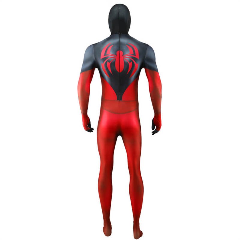 Takerlama Scarlet Spider Bodysuit Superhero Kaine Parker Cosplay Costume Adults Kids