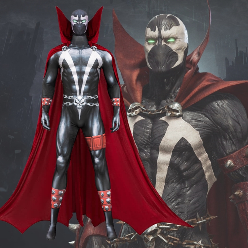Takerlama Marvel Spawn Bodysuit Antihero Cosplay Costume Men