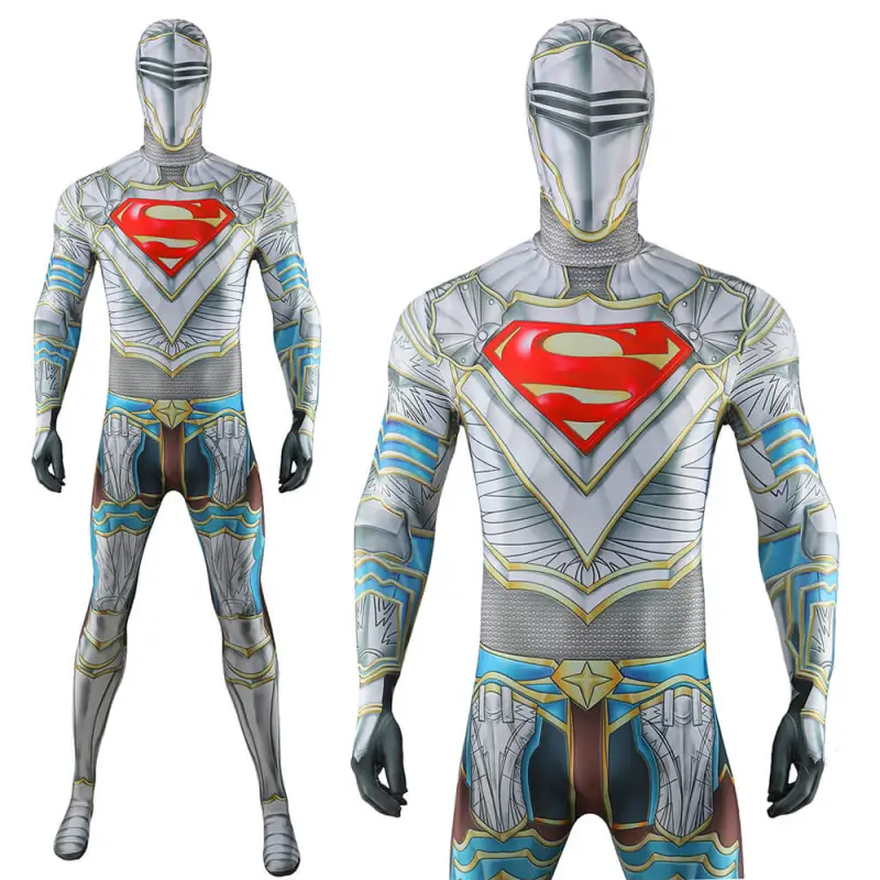 Takerlama Kal-El Superman Dark Knights of Steel Cosplay Costume Adults Kids