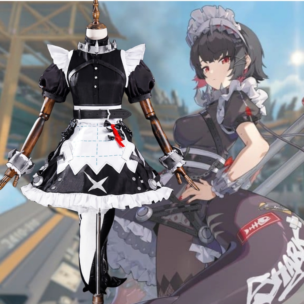 Takerlama Zenless Zone Zero Ellen Joe Maid Dress Cosplay Costume