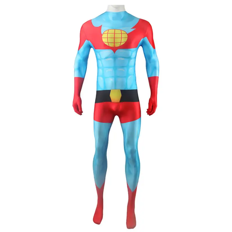 Takerlama Captain Cosplay Costume Superhero Jumpsuit Cloak — free download