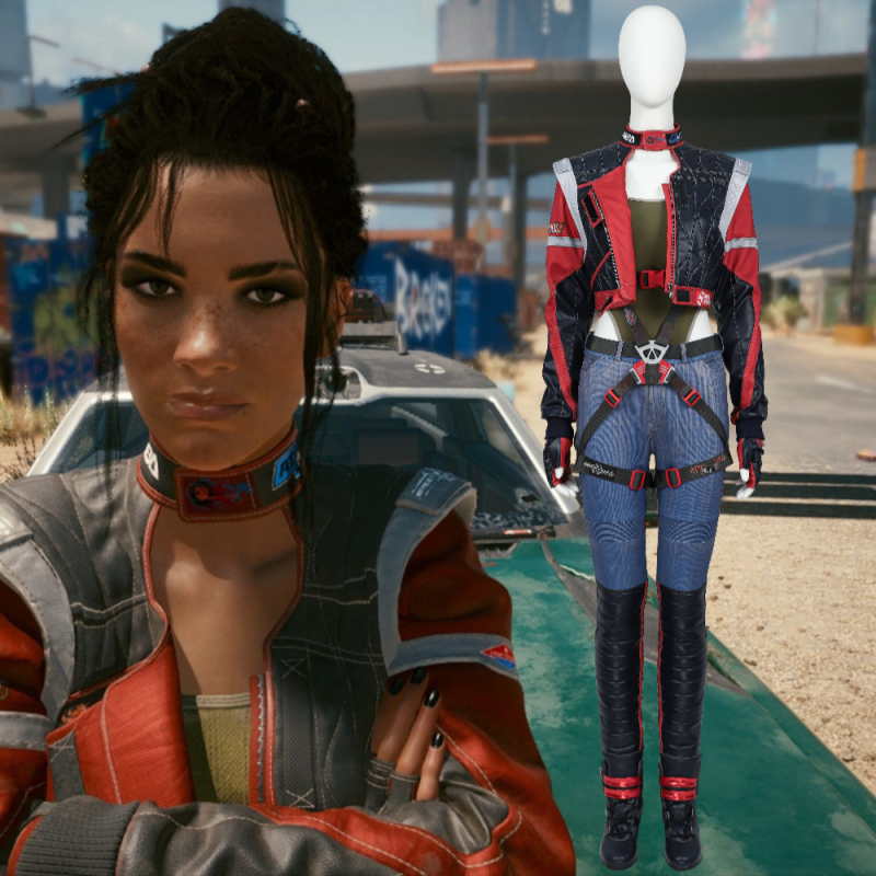 Takerlama Cyberpunk 2077 Panam Palmer Cosplay Costume