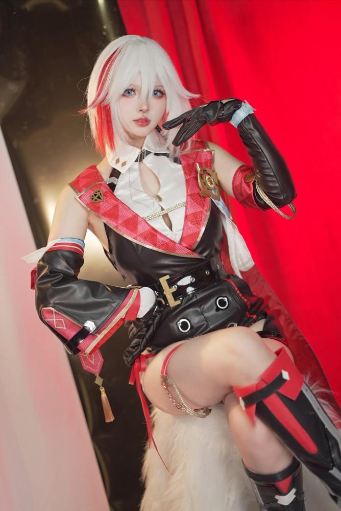 Takerlama Honkai Star Rail Topaz and Numby Cosplay Costume