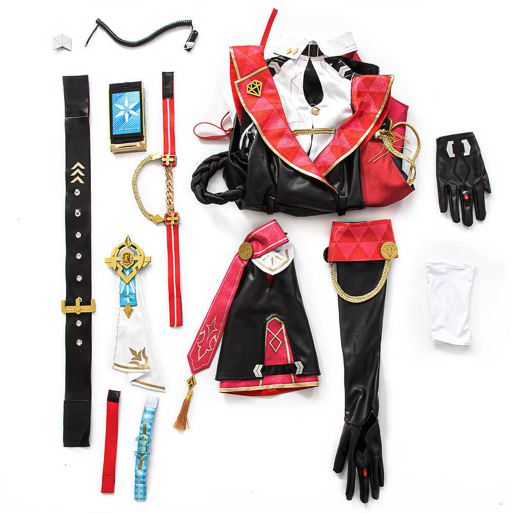 Takerlama Honkai Star Rail Topaz and Numby Cosplay Costume