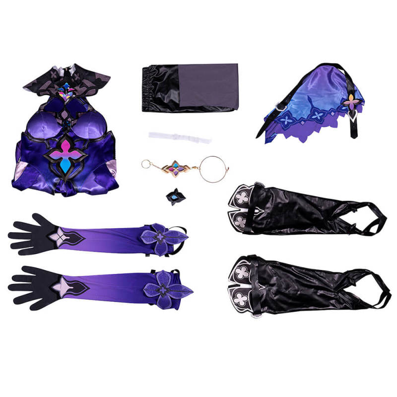 Takerlama Honkai Star Rail Black Swan Cosplay Costume Deluxe Outfits Game